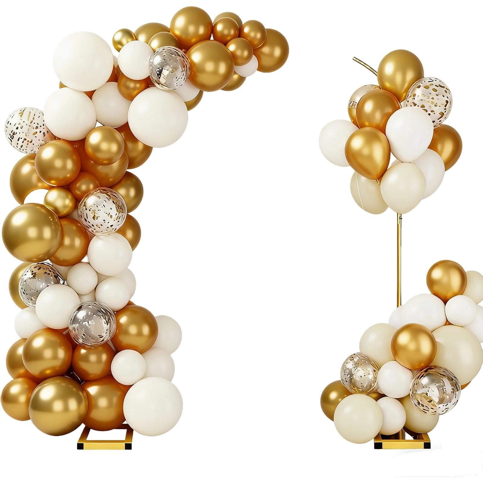 Metall Ballonbogen Ständer,204cm & 241cm Hochzeitsbogen Hintergrund Ständer