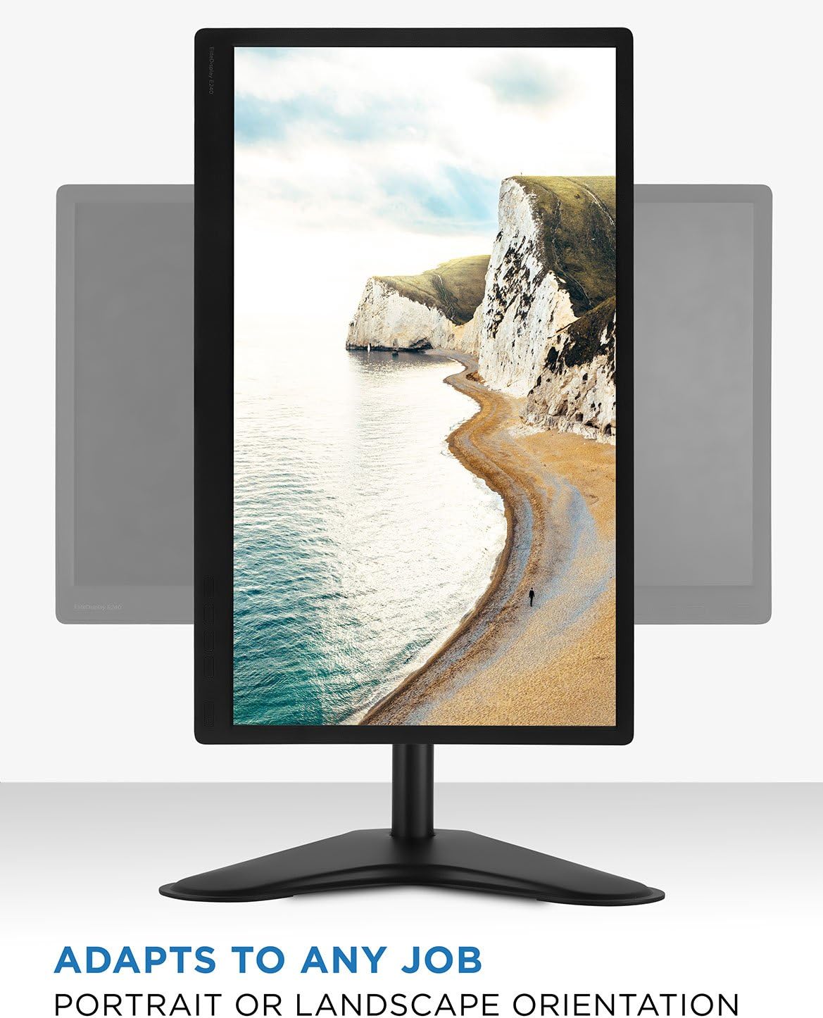 Hоttеѕt Sаlеѕ Mount-It! Free Standing Monitor Stand for Desktops | Single Monitor Mount | VESA 75 100 Compatible Displays | Height Adjustable Tilt Swivel Rotating | Fits 21.5 23 24 27 28 29 32 Inch Computer Screen