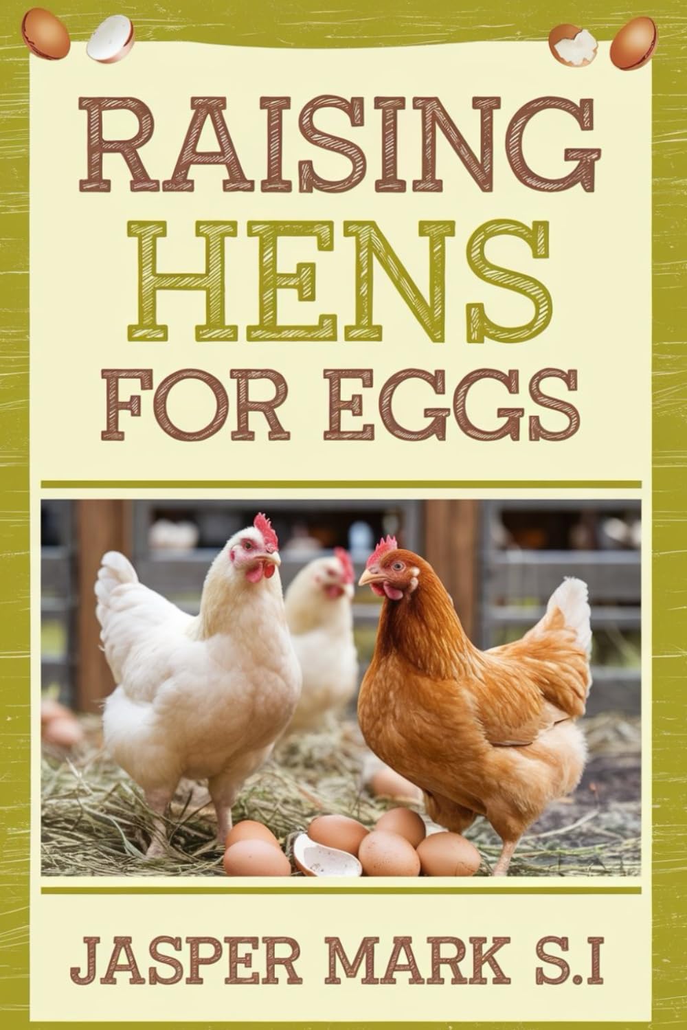 RAISING HENS FOR EGGS: Expert Backyard Poultry Guide to Chicken Care, Egg-Laying Flock Management, Diet and Nutrition, Waste Management, Broody Hen Solutions, Feed Recipes, and Storage Handling