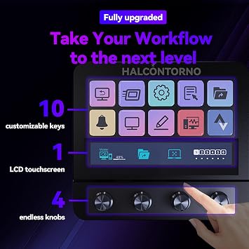 Stream Dock - Mirabox Steam Deck for PC Mac (N4E)