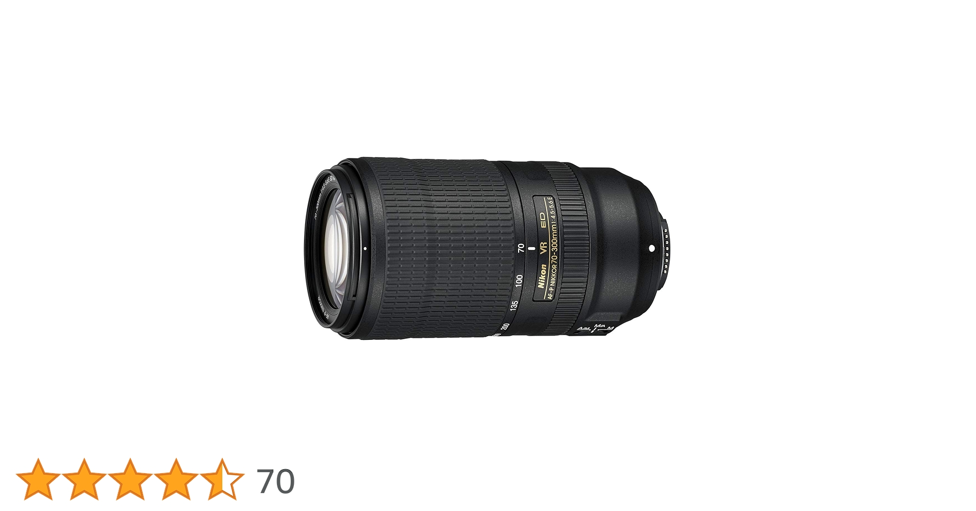 Amazon | Nikon 望遠ズームレンズ AF-P NIKKOR 70-300mm f/4.5-5.6E ED