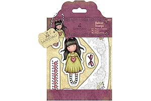 docrafts gorjuss Santoro Heartfelt Rubber Stamp