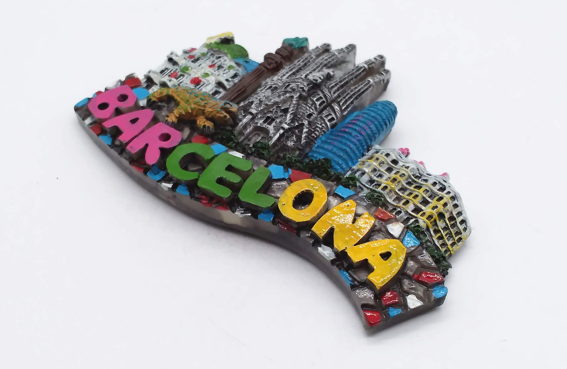 3D Barcelona Spanje Koelkast Magneet Toeristische Souvenir Gift Collection Thuis keuken Decoratie Koelkast Magnetische Sticker Craft