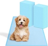 Vista 18 de FluffyDream - Almohadillas superabsorbentes y resistentes al agua para entrenar a tu perro o mascota, para el adiestramiento en casa, azul