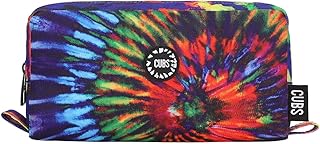 مقلمة مصبوغة بالربط بلون احمر وازرق غامق من كابس, متعدد الألوان, L، بوليستر