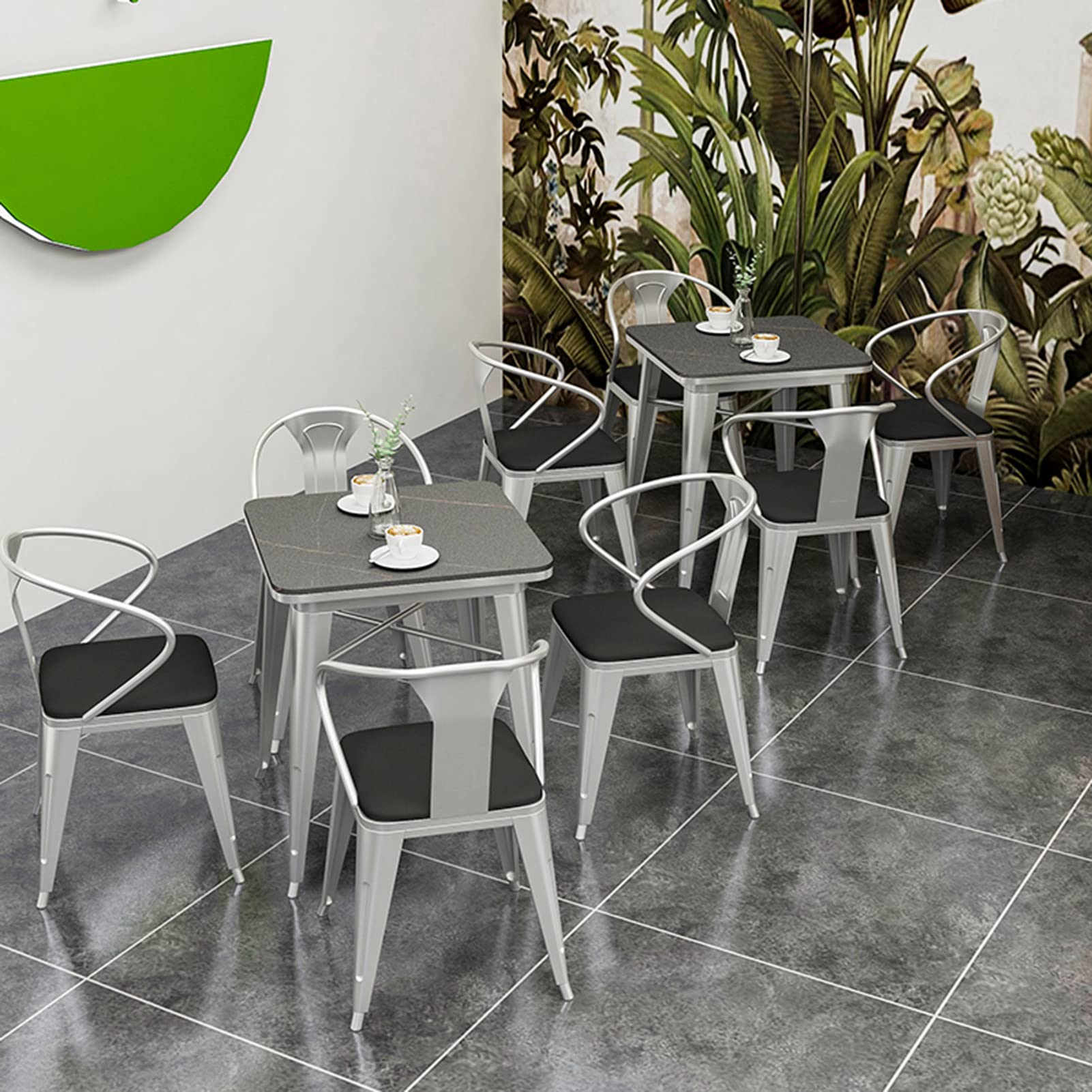 Tabouret de bar métal VALENCE - home