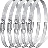 5 Pcs Hose Clips Assorted, JatilEr 141-165mm Hose Clamp Adjustable Stainless Steel Pipe Clip, Duct Clamps Pipe Clamps Adjustable Metal Hose Clips for Securing Hoses and Pipes Tube