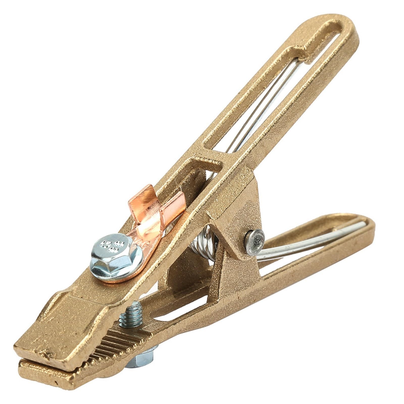 Vayeodeyu One Color Welding Ground Clamp Earth Clamp 260A 300A 500A Brass A Shape Ground Welding For Machine(300A)