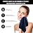 SINLAND Microfiber Facial Cloths Fast Drying Washcloth 12inch x 12inch (6pack, Navy Blue)