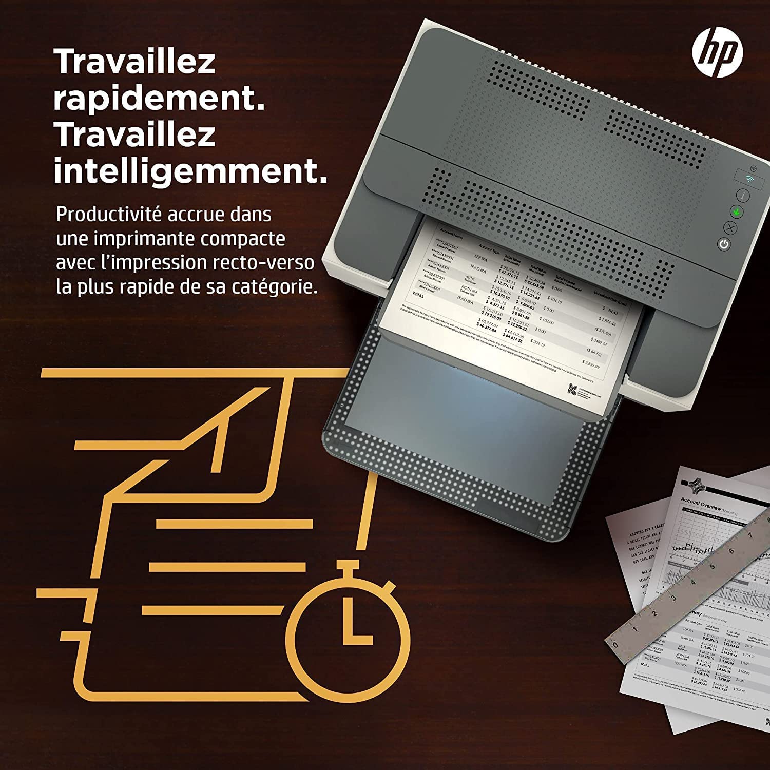 HP LaserJet M209dwe Imprimante Laser monofonction – Monochrome (Impression, Recto/Verso, WiFi)