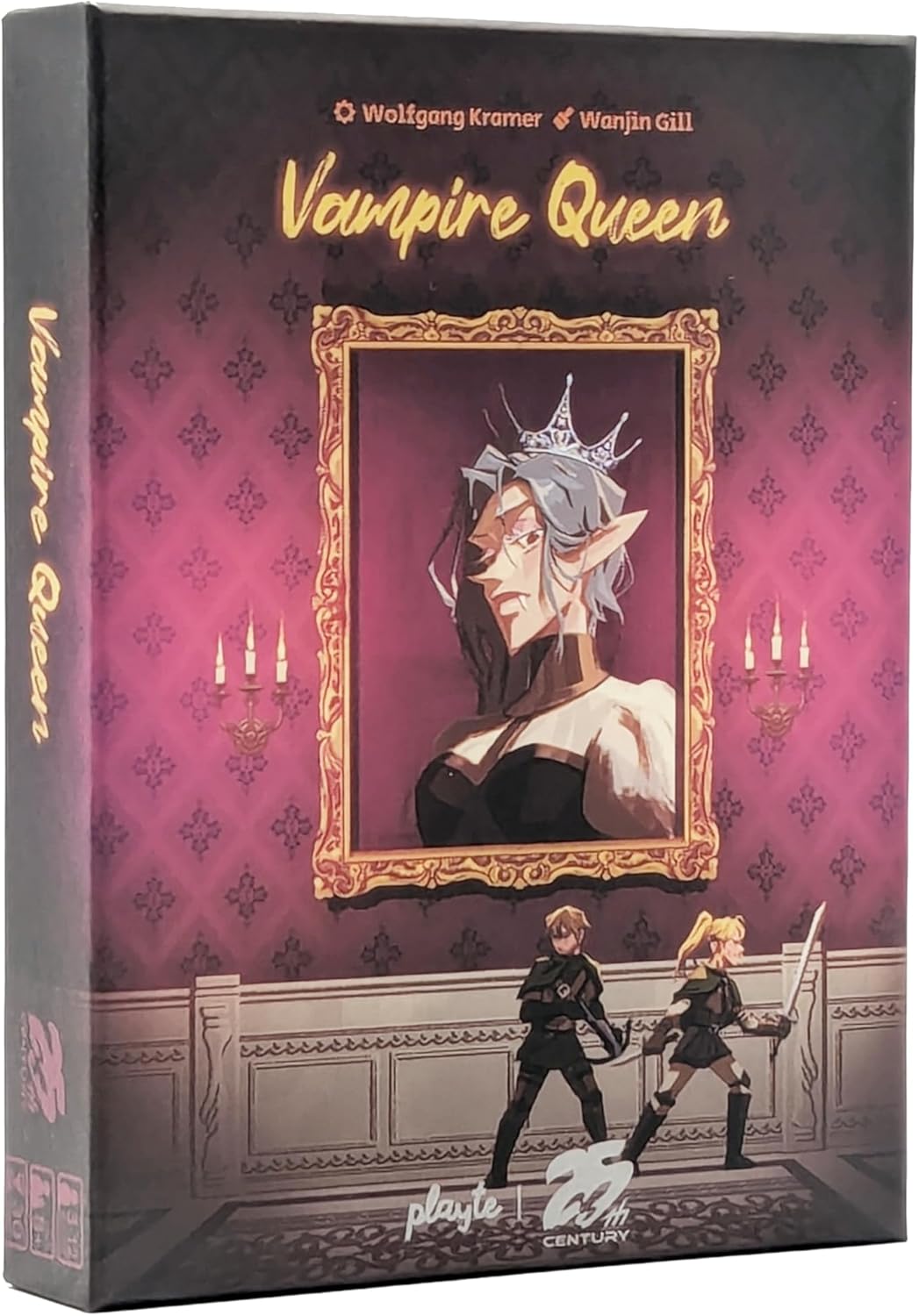 25th Century Games Vampire Queen – Fast-Paced Card Game, Thrilling Vampire Theme, Strategic Gameplay for Ages 8+ and 3 to 12 Players