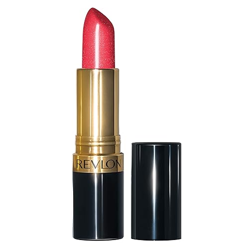 Vista 36 de Revlon Super Lustrous - Lápiz labial cremoso superbrillante, regalo de maquillaje de labios, rellenos de calcetines, sensación hidratada en nudes