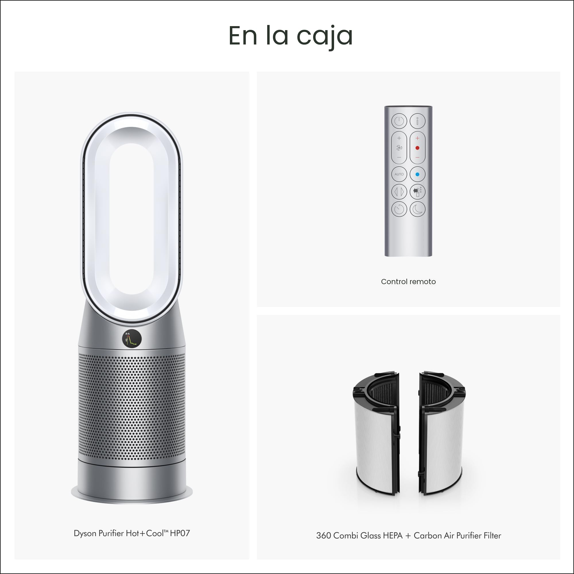 Amazon.com: Dyson Purificador caliente+frío HP07 Purificador de