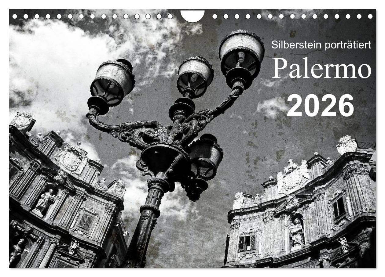Silberstein portrays Palermo UK-Version (Wall Calendar 2026 DIN A4 Landscape), CALVENDO 12 Month Wall Calendar โ image 1