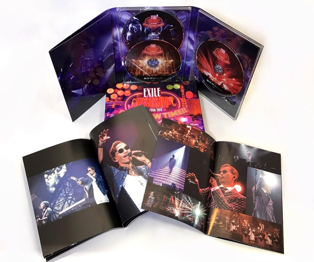 Amazon Co Jp Exile Atsushi Live Tour 16 It S Show Time 3blu Ray 豪華盤 スマプラ対応 Dvd ブルーレイ Exile Atsushi