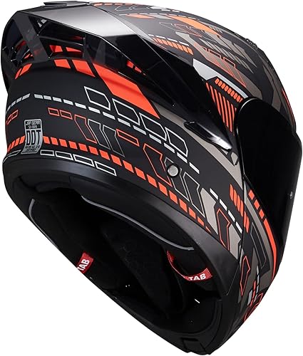 Miniatura 6 de Casco modular de motocicleta con visor doble abatible, de cara completa SJ-809, aprobado por el Departamento de Transporte (DOT) para adultos,