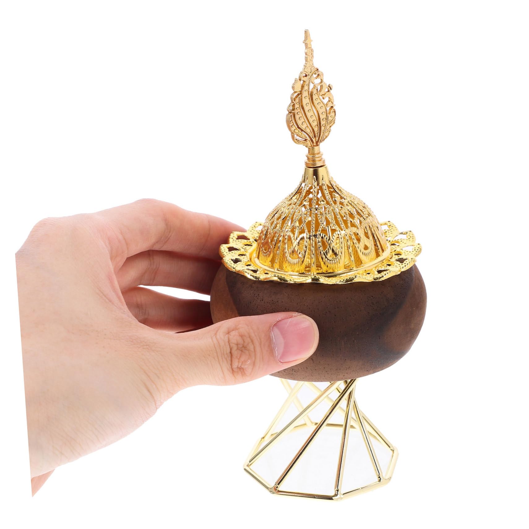 ABOOFAN 3St graceling büroradio the sacrafice hausdeko Duftlampe schenken Wohndekoration Vintage Räucherstäbchenhalter Räuchergefäß aus Holz Halter für Räucherstäbchen hölzern