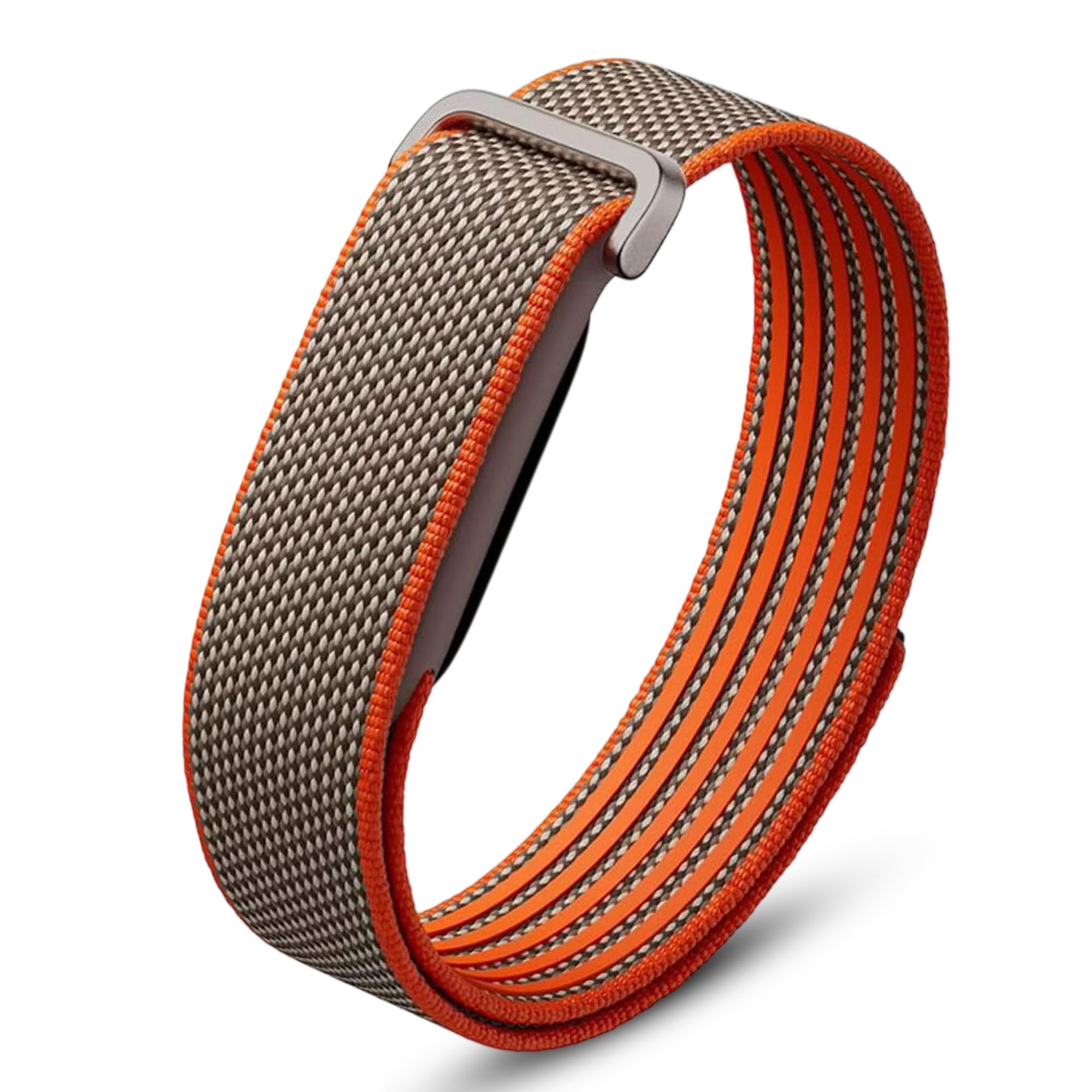 Woven Nylon Loop Band Compatible with Google Fitbit Air, Stretchy Breathable Sport Strap,…