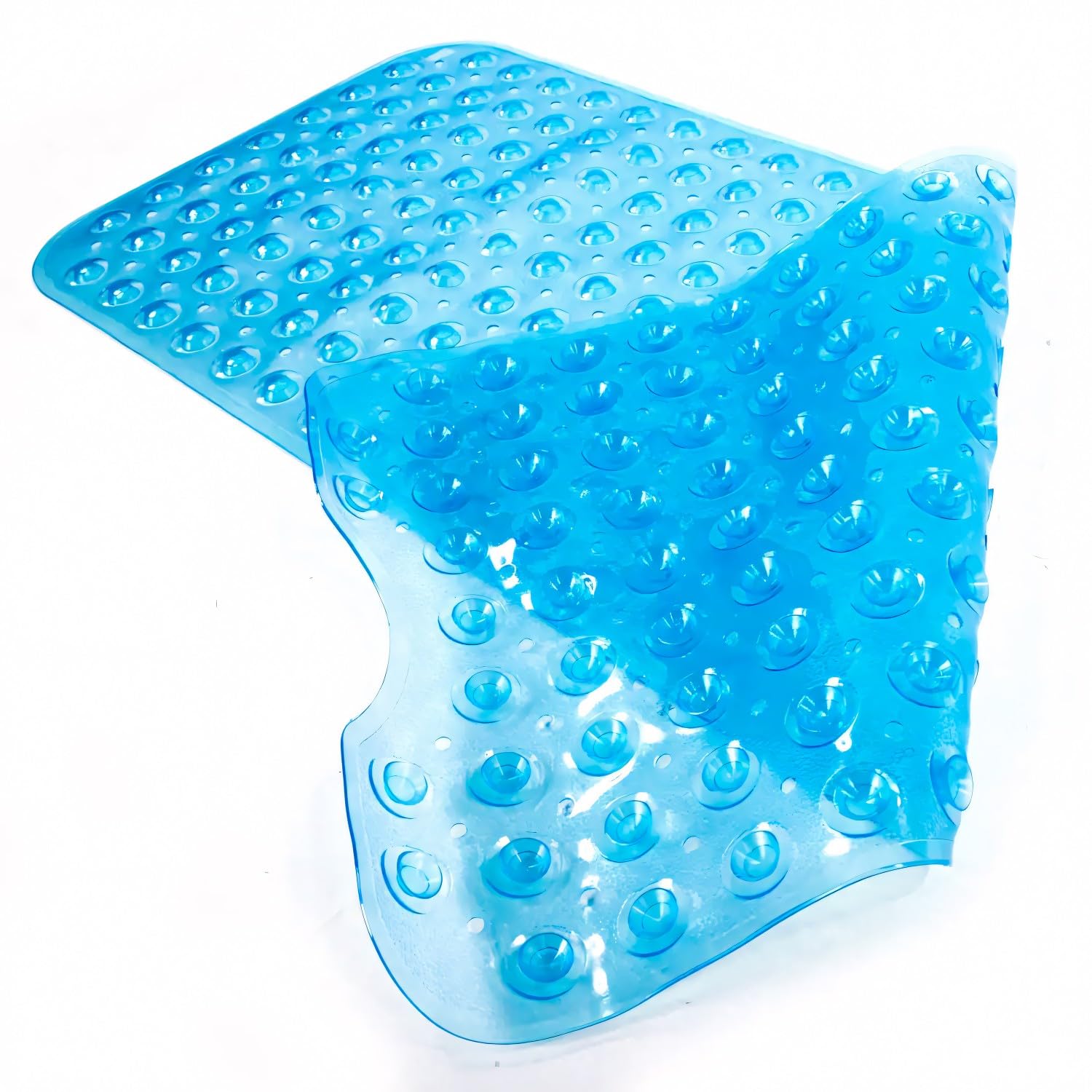 Retoo Antypoślizgowa mata do wanny 100 x 40 cm Extra długa mata antypoślizgowa do wanny, mata pod prysznic z przyssawkami, odporna na pranie, bezpieczna mata łazienkowa dla wrażliwej skóry