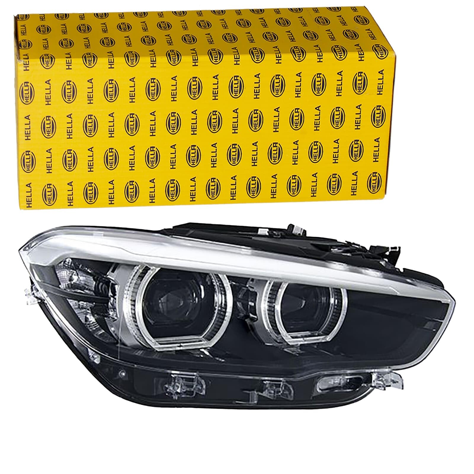 HELLA 1EX 011 930-921 LED Faro principale - per es. BMW 1', F20 / F21 LCI - nero - ECE - per veicolo circolazione Dx - Dx