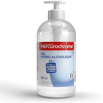 Mercurochrome Gel Hydroalcoolique Mercurochrome Format Familial 500ml