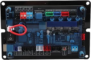 Yunir 3 Axes GRBL Controller Board Efficient 32 Bit Stepper Motor Driver for Woodworking CNC Router Suitable for Hobbyists and Professionals