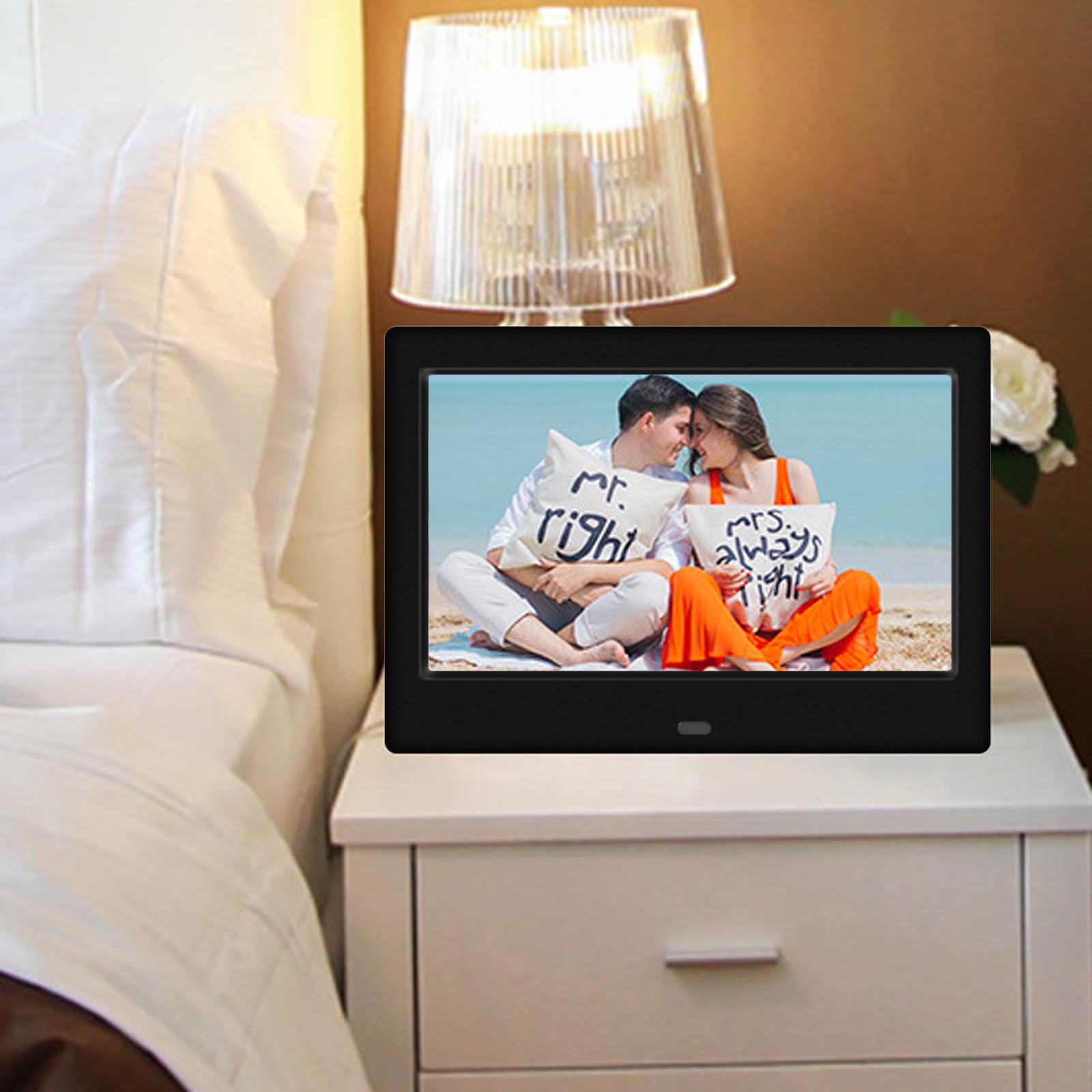 プレーヤー Digital Photo Frame Amazon.com : 7'' Digital Picture Frame with Remote Control