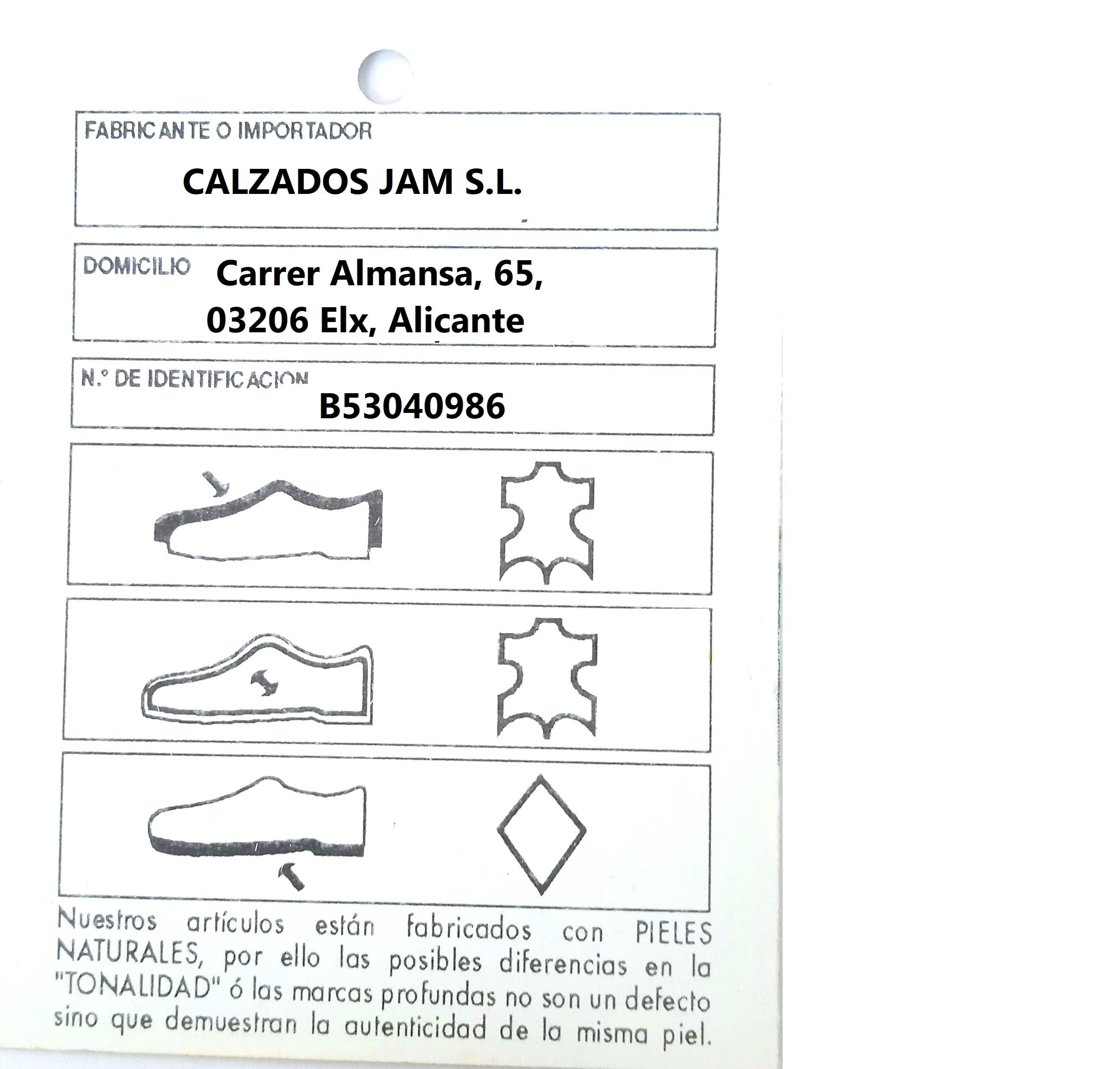 Genérico Anchos Calzados 1705 Zapato de Piel, Ancho Especial, Plantilla Extraible, Suela de Goma Antideslizante, cuña de 4 cm
