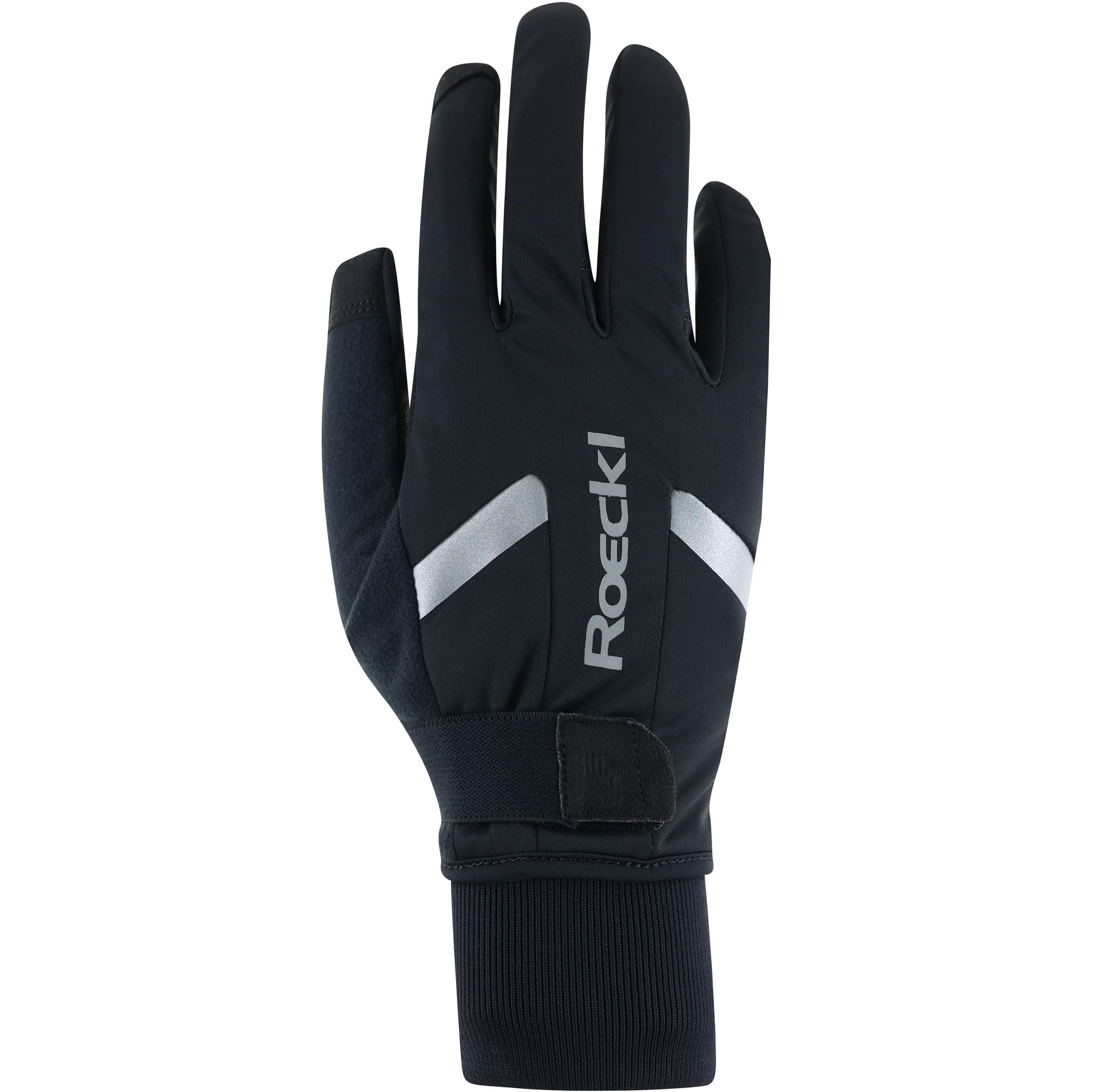 Roeckl Ravensburg 3 Winter Fahrrad Handschuhe lang schwarz 2026: Größe: 7