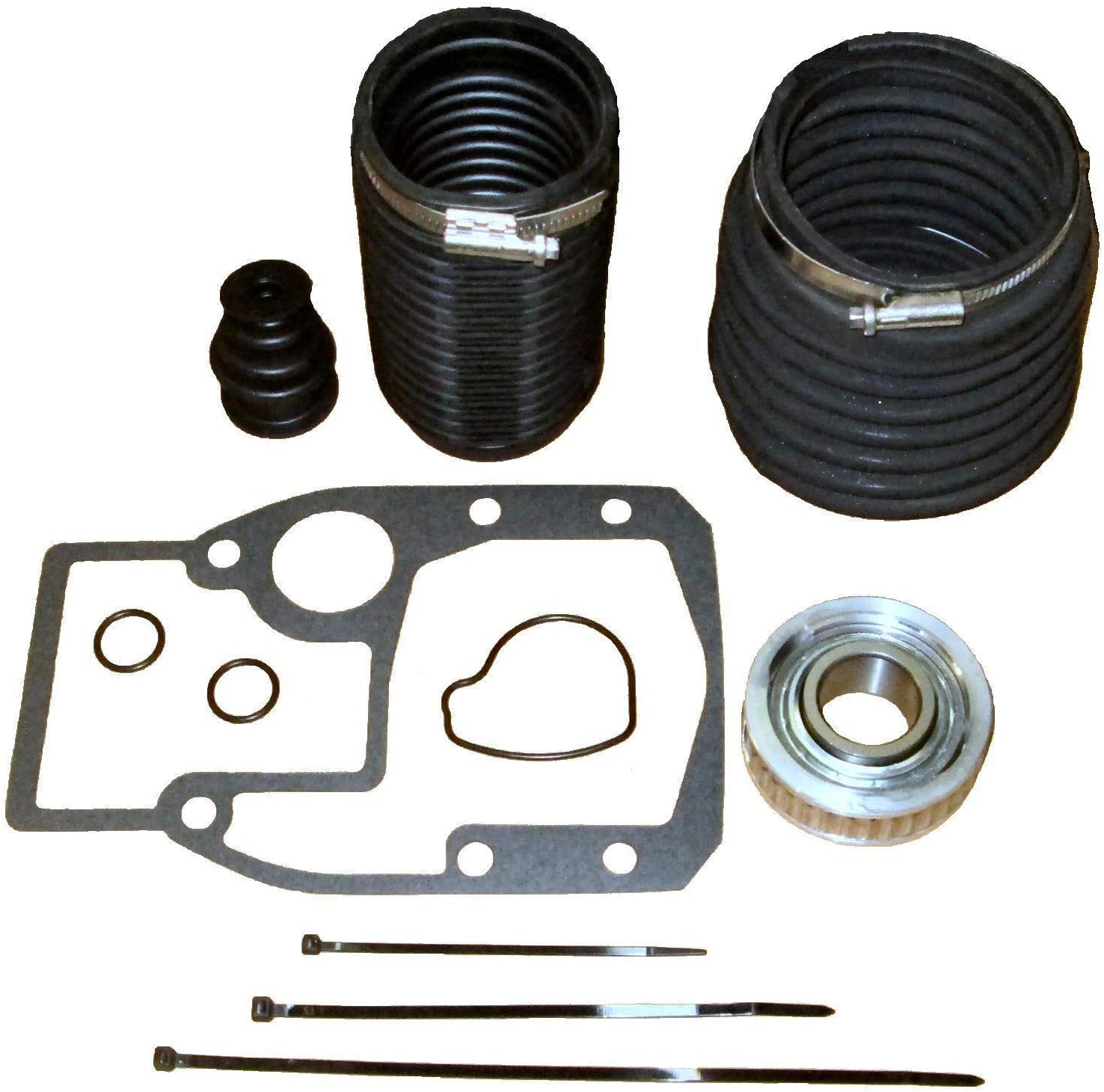 Amazon Com Rps Omc Cobra Sterndrive I O Transom Service Rebuild Repair Kit With Bellows And Gimbal Bearing Replaces 3854127 914036 911826 Sports Outdoors