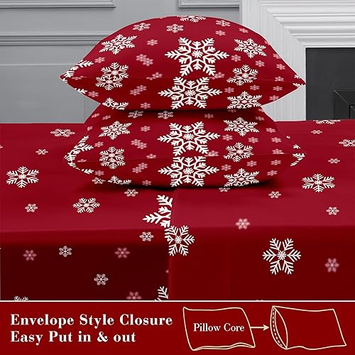 Miniatura 4 de YIYEA Juego de sábanas tamaño individual  Sábanas florales  Sábanas florales de microfibra ultra suave de doble cepillado para cama de tamaño