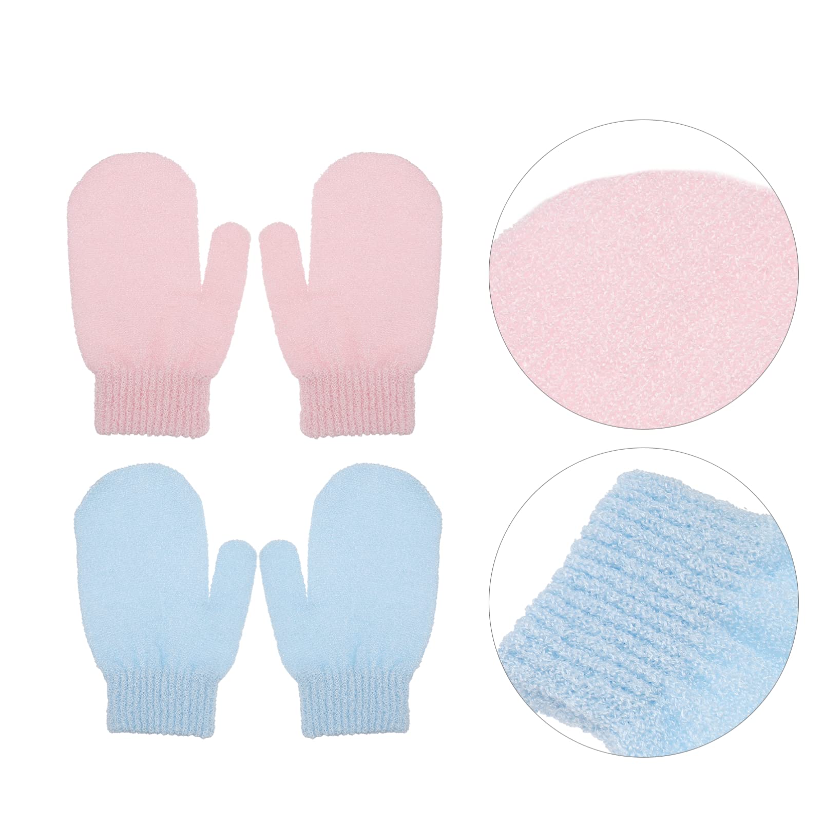 FRCOLOR 16Pcs Cera Corpo Riscaldato Guanto Massaggi Cellulare Spugna Pelle Luffa Lavaggio Mano Spa Scrubber Adulto Massaggio Addensato Esfoliante Detergere Bagno Guanto Doccia Comodo