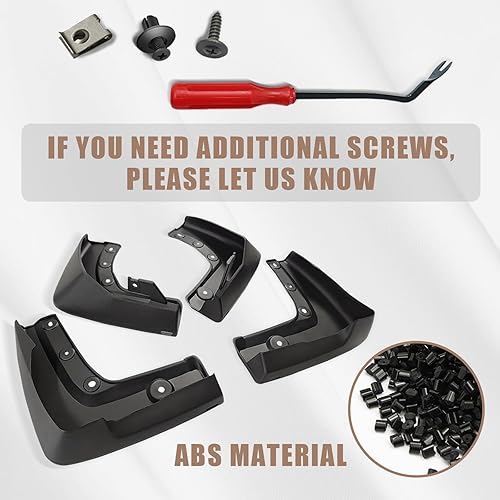 Miniatura 2 de Muslogy Guardabarros delantero y trasero para Pilot 2023 2024, accesorios de piloto compatibles con Honda Pilot 2024 2023 Sport EX-L TrailSport