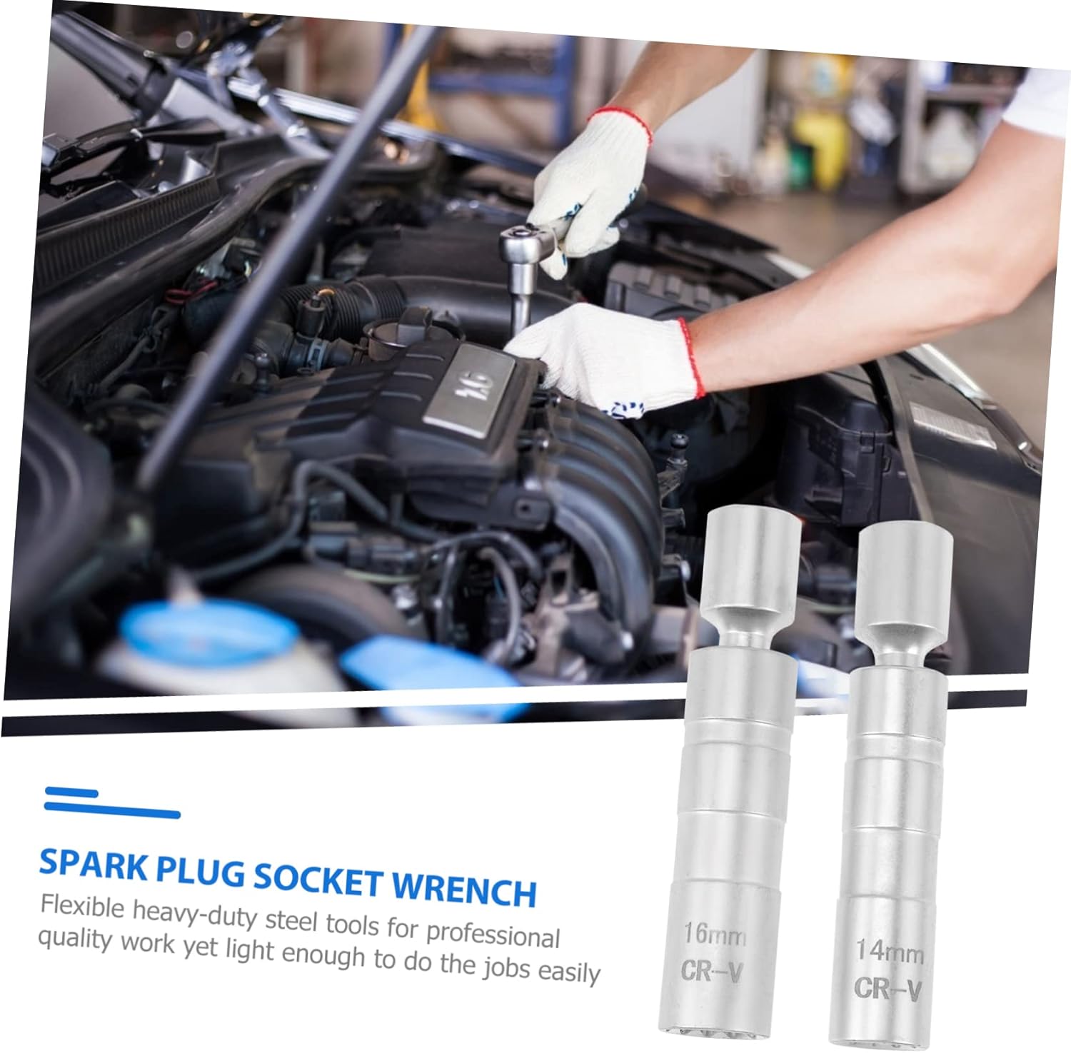 Socket Wrench Spark Plug Removal Tool Spark Plug Extractor Socket Car Accessory
