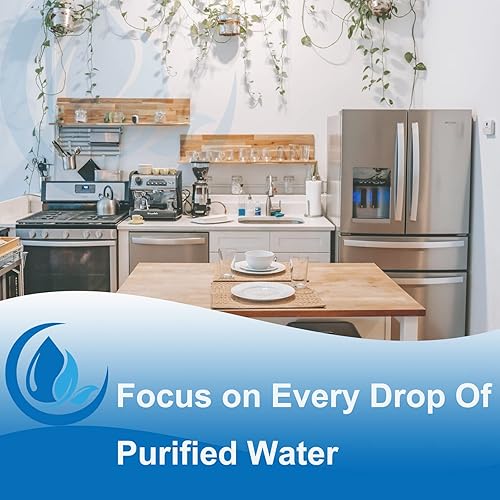 Miniatura 4 de ULRAWF - Tapa de repuesto para agua pura de fuente ultra pura, 2 paquetes (blanco)