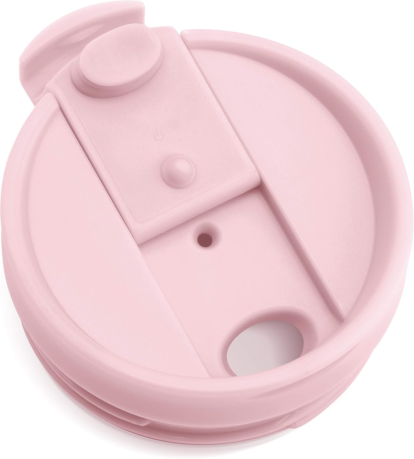 Simple Modern Tumbler Coffee Lid Replacement | Reusable Insulated Lid ONLY Fits Simple Modern, S|M Voyager | Flip Lid | Voyager Collection | Blush