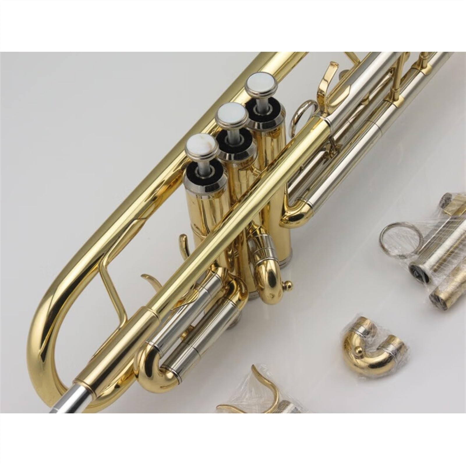 Musikinstrument Trompete Trompeteninstrument B/C-stimmbar Einsteigertest