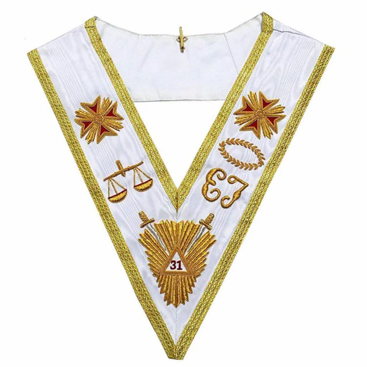 Bricks Masons Rose Croix 31st Degree Collar