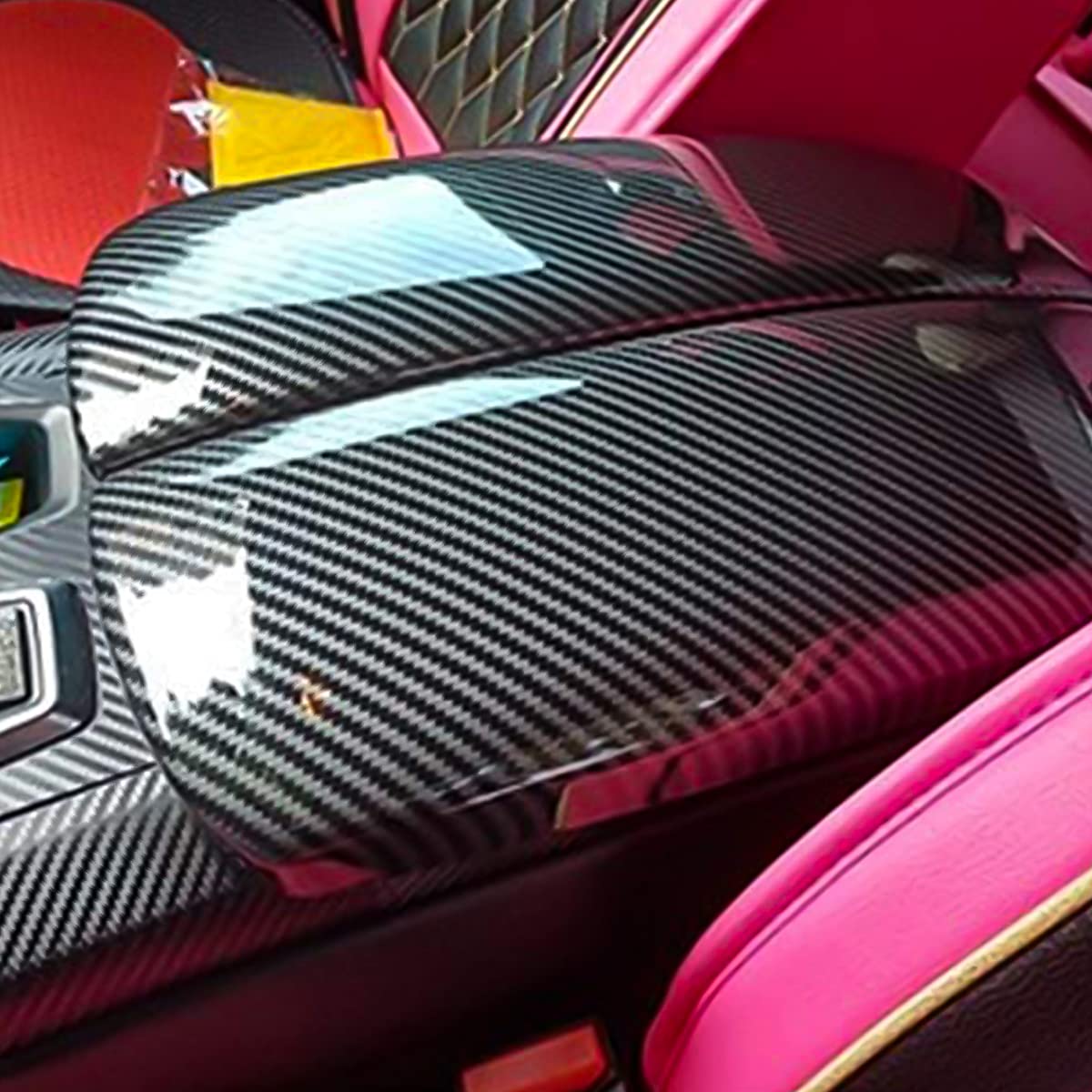 Copertura Bracciolo In Fibra Di Carbonio Per BMW X5 E70 E X6 E71 2007-2013 - Foto 8