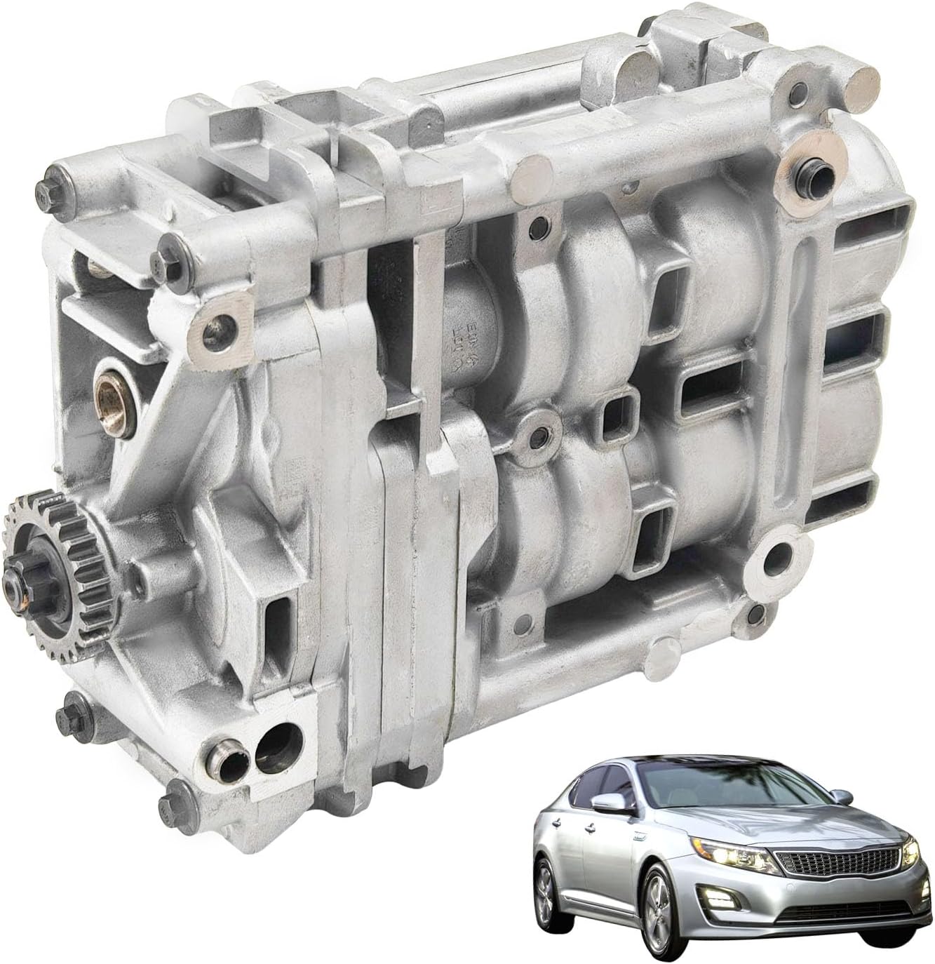 23300-2G520 Engine Oil Pump Shaft Balance Assembly Fit for 2009-2015 Kia Optima/Sorento 2.0L 2.4L, for 2009-2015 Hyundai Sonata/Azera 2.0L 2.4L #233002G520, 233002G510, 23300-2G510