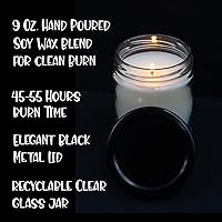 Vista 5 de Smile Theres - Velas de bola de fuego para mujeres, regalos para ella, esposa, novia, regalos de cumpleaños para mujeres, mamá, mejor amiga, vela