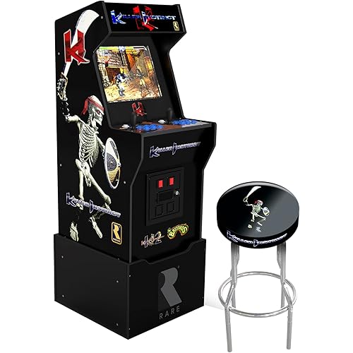 Arcade1Up Killer Instinct Arcade Machine with Riser and Stool