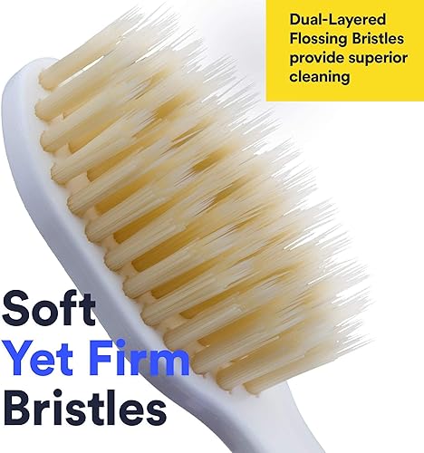 Miniatura 5 de MOUTHWATCHERS Dr Plotkas - Cepillo de dientes extra suave, manual y suave, para adultos, cepillo de dientes ultra limpio, bueno para dientes y