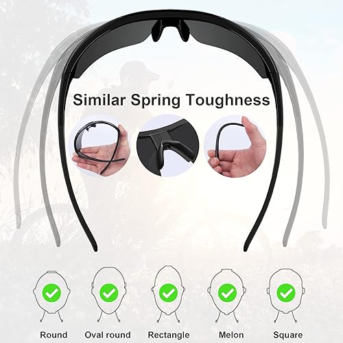 Miniatura 4 de Gafas de seguridad tintadas para hombres y mujeres, gafas de seguridad resistentes a los impactos, protección ocular ANSI Z87.1+ UV400, antiarañazos