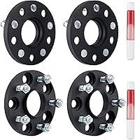 Vista 160 de KAX Espaciadores de rueda 4x4, adaptadores de espaciadores de rueda de 1" con pernos de 1/2" x20, diámetro del cubo de 59 mm, 2 piezas para Xpress