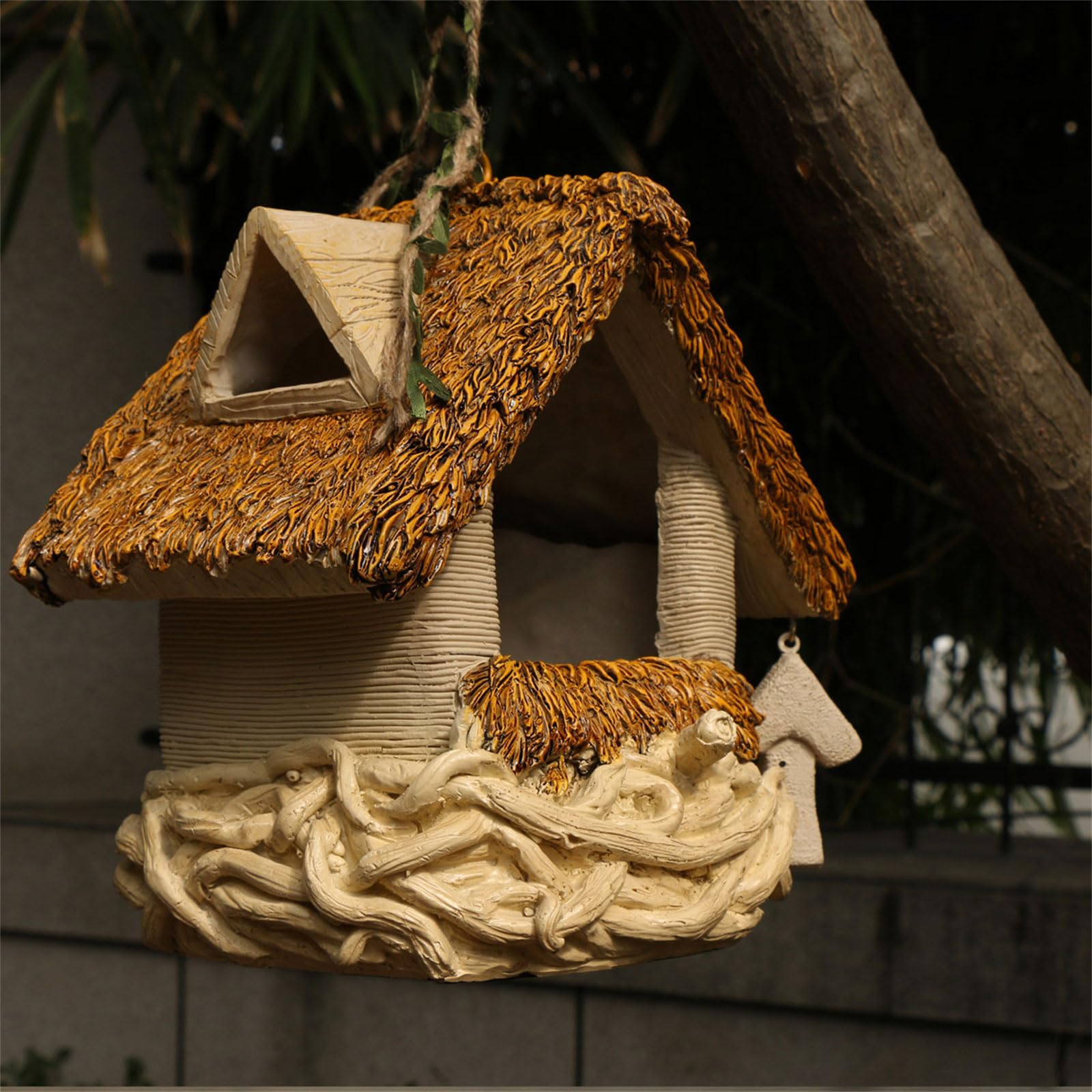 Nidos de pájaros, casa Nido Colgante, Jaula para pájaros, Cama Colgante, jaulas pequeñas para pájaros, Juguete, Nido Aire Libre para hábitat de Vida Silvestre