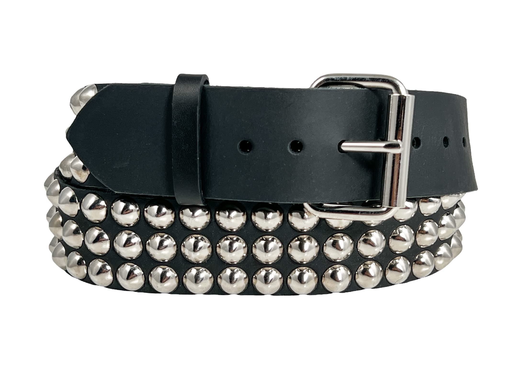 Concitor Reversible Wide Belt HOT PINK Black Bonded Leather Gold-Tone Buckle 42