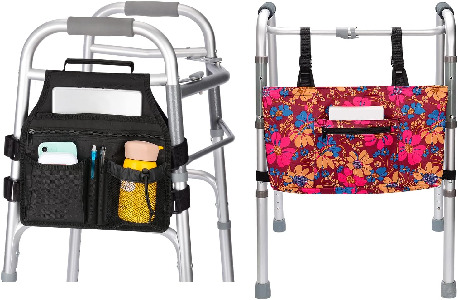 supregear Walker Bag and Walker Side Bag Bundle, Lightweight Foldable Walker