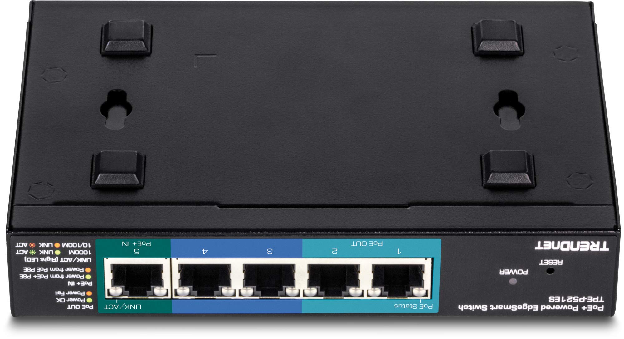 Amazon.com: TRENDnet 5-Port Gigabit PoE+ Powered EdgeSmart Switch