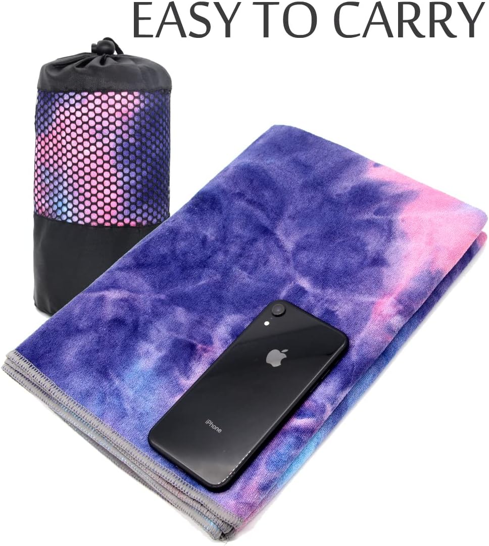 Yoga Towel Purple & Blue | Yoga Towel Purple (Bundle)